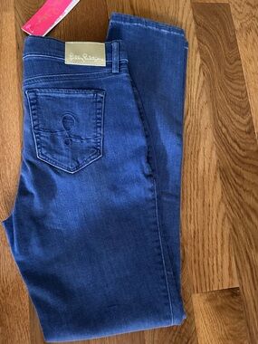 Lilly Pulitzer Indigo Blue Skinny Jeans